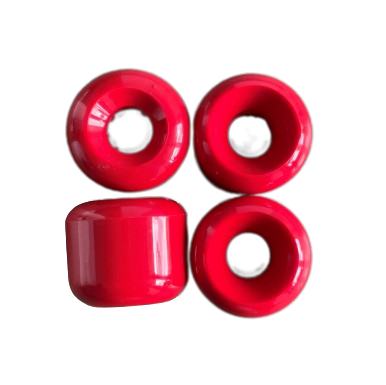 Malone - wheels for skateboard red