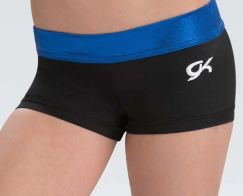 GK - Workout short - Comfort Fit Mystique Waistband 1426Royal blue