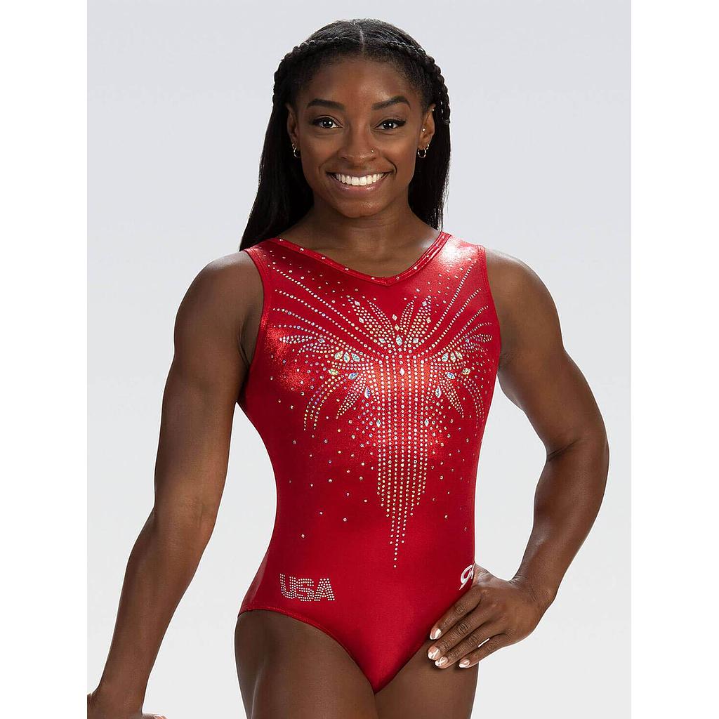 GK E4352 Red Loyalty Limited Edition OlympicsLeotard