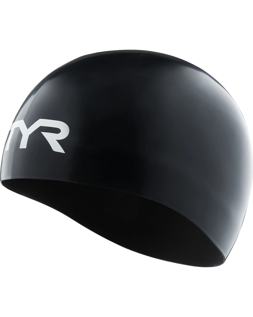 TYR -  wrinkle free silicone bonnet de bain 001 noir