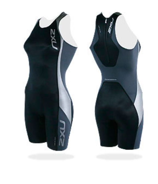 2XU - Combinaison de triathlon super élite pour hommes WT1221D - Noir