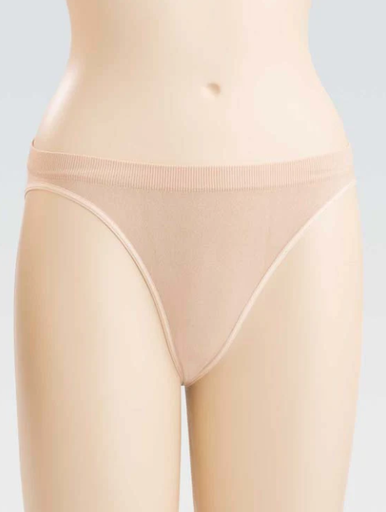 Gk - 1478 - Low Rise High Performance Seamless BriefBeige