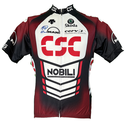 Vintage cycling jersey -CSC 2012 Red