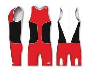 ZeroD - oSuit - CMOSUIT olympische afstand trisuit Heren Rood  Red